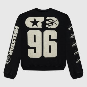 Hellstar 96 Crewneck Black Sweatshirt