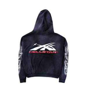 Hellstar Airbrushed Skull Hoodie