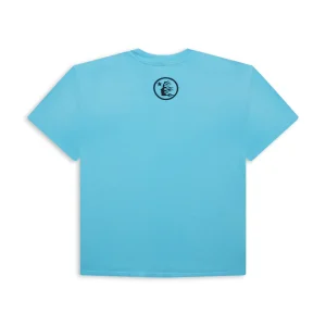 Hellstar Box Logo T-Shirt Blue