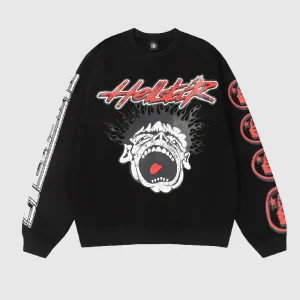Hellstar Records Sweater Black