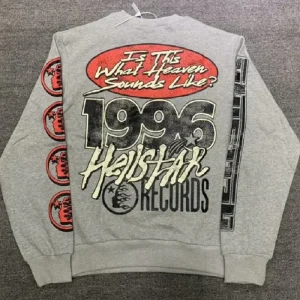 Hellstar Records Sweater Grey