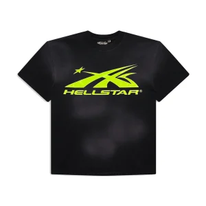 Hellstar Sport Logo Tee – Light Green